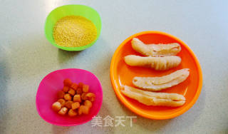 Millet Porridge with Sea Cucumber and Scallops recipe