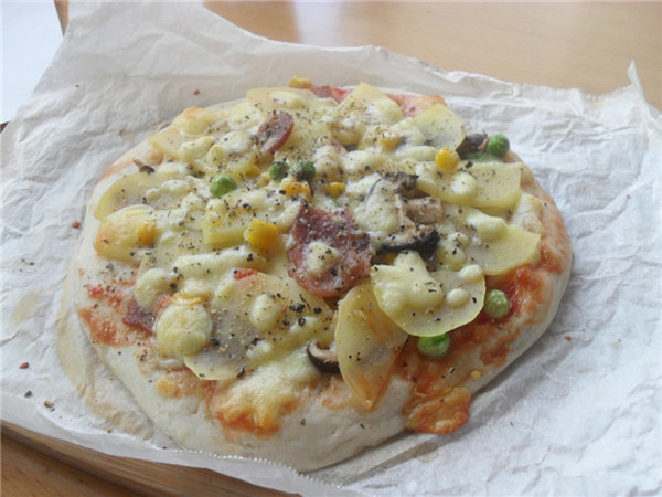 Potato Quick Pizza recipe