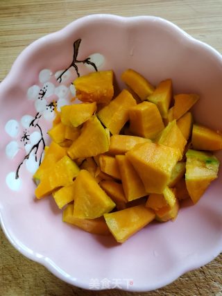 Chestnut Pumpkin Oatmeal Whole Grain Porridge recipe