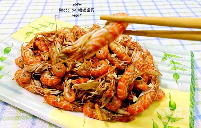Stir-fried Shrimp with Garlic Chili Sauce recipe