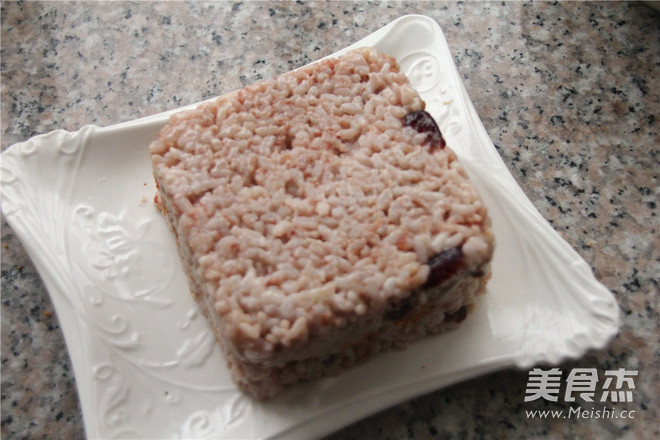 Cranberry Red Rice Ball recipe