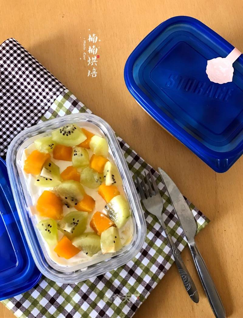 #the 4th Baking Contest and is Love to Eat Festival#mango Melaleuca Cake Box recipe