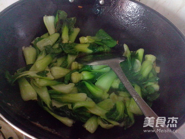 Stir-fried Shanghai Green recipe