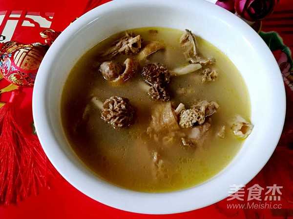 Morel Chicken Soup recipe