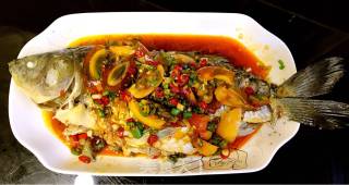 Preserved Egg Hot Mix Fish recipe