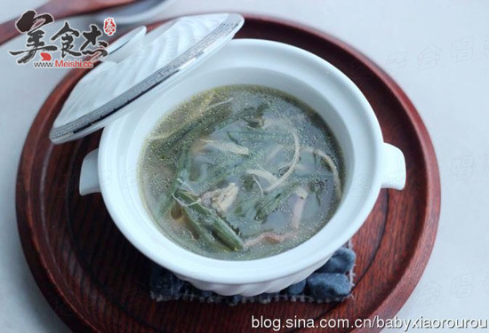 West Lake Brasenia Soup recipe