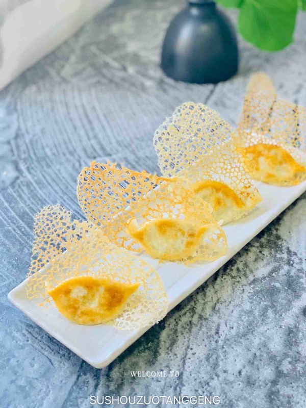 Lace Fried Dumplings recipe