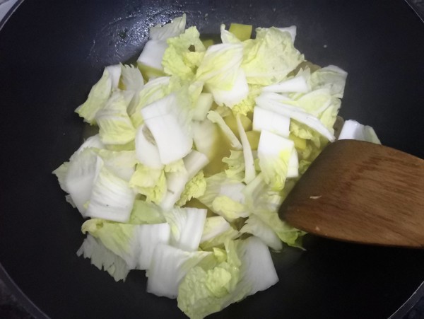 Curry Potato Stew with Chinese Cabbage recipe