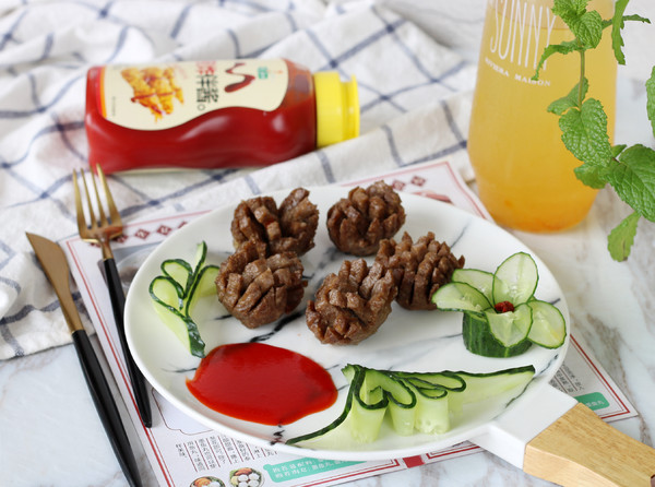 Fried Beef Balls recipe