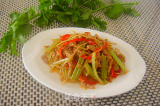 Fried Shredded Pork with Ginger recipe