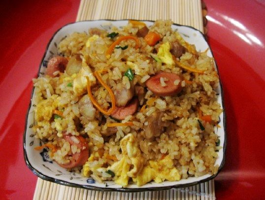 Chestnut Fried Rice recipe