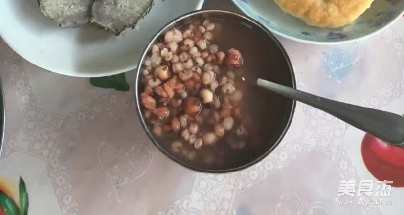 Gorgon, Barley and Red Bean Congee recipe