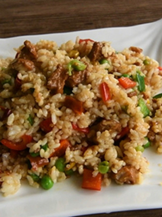 Kung Pao Chicken Fried Rice recipe