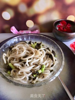 Garlic Toon Noodles recipe