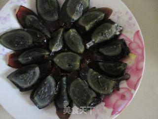 Preserved Egg with Cold Dressing recipe