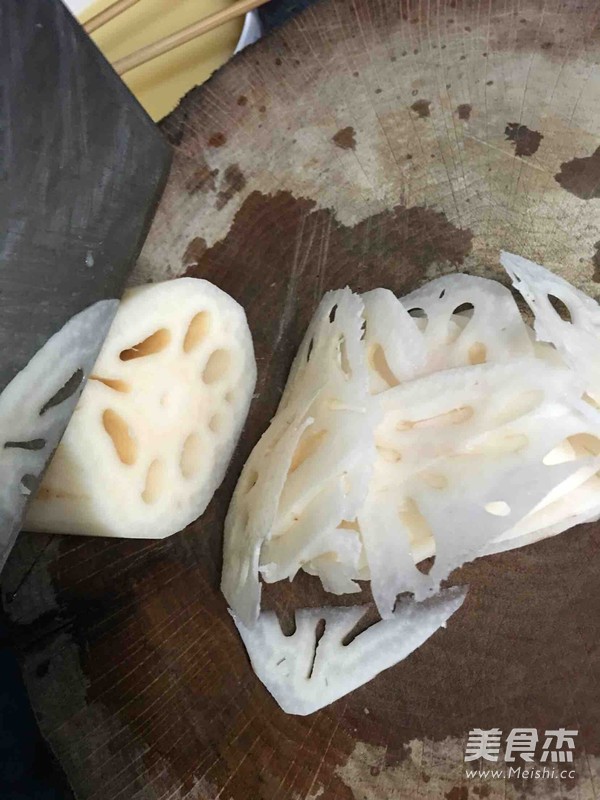 Cold Lotus Root Slices recipe