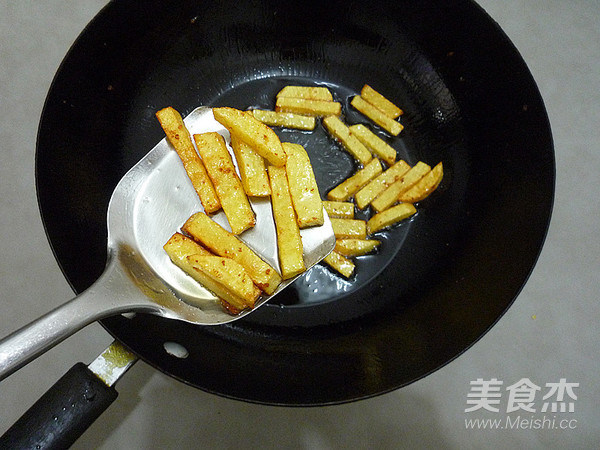 Salt and Pepper Potato Shrimp recipe