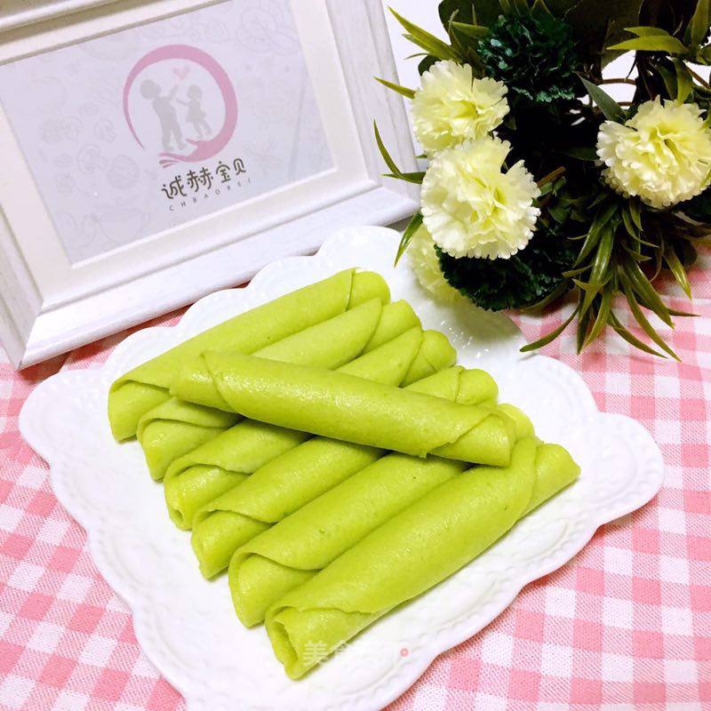 Baby Food Supplement, Avocado Egg Roll recipe