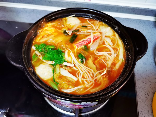 Korean Kimchi Hot Pot recipe