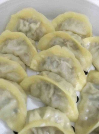 Green Pepper Pork Dumplings recipe