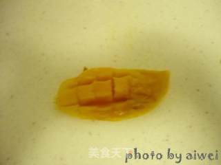 Mango White Snow Black Glutinous Rice Sweet and Sweet recipe