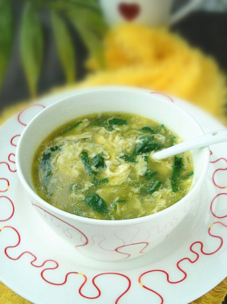 Spinach and Egg Soup recipe