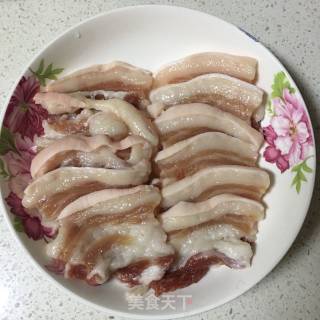 Stir-fried Pork Belly with Beijing Onion recipe