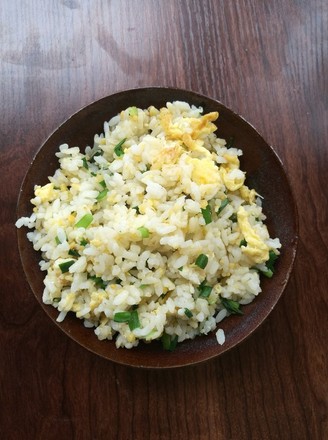 Fried Rice with Leek and Egg