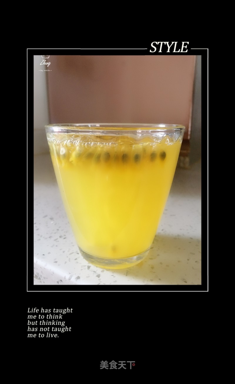 Passion Fruit Juice recipe