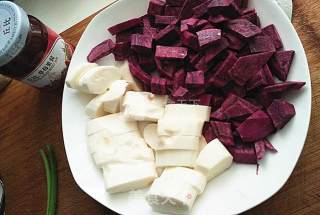 Purple Potato Yam Puree recipe