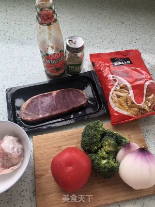 Steak Screw Noodles recipe