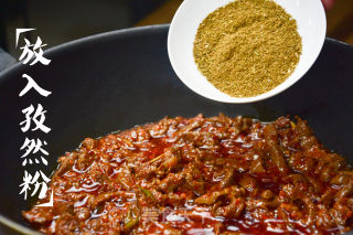 Cumin Flavored Beef recipe