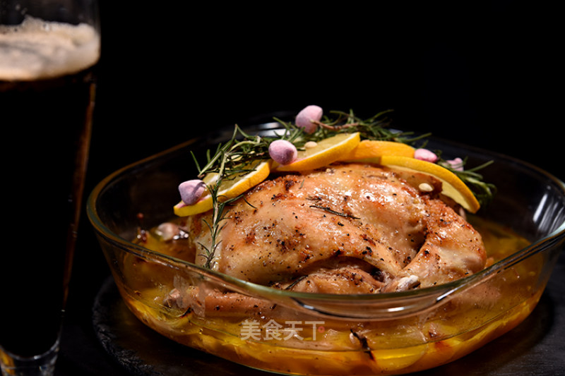 Pesto Butter Roast Chicken-depp Baking Lab recipe