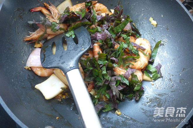 Basil Magi Shrimp recipe