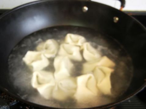 Big Wonton with Egg Skin Shepherd's Purse recipe