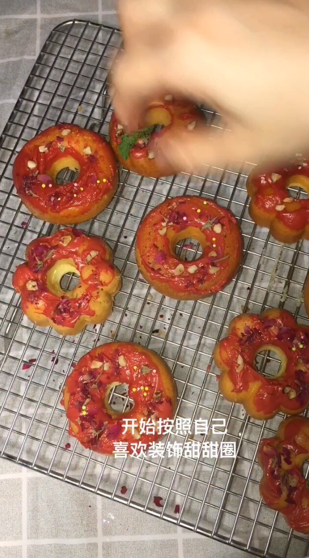 As You Like It, It's Delicious~~ Strawberry Chocolate Donuts recipe