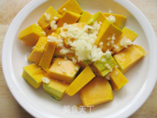 Braised Pumpkin in Oyster Sauce recipe