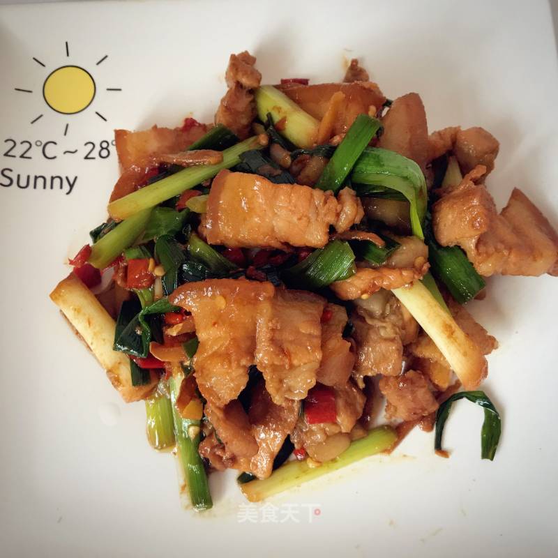 Twice-cooked Pork Slices recipe