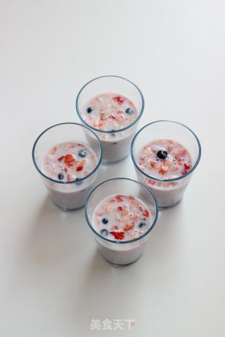 [jam Yogurt Pudding] A Cup of Sweet and Sour Early Spring recipe