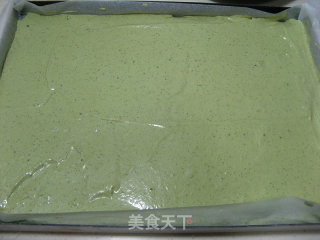 Matcha Cream Cake Roll recipe