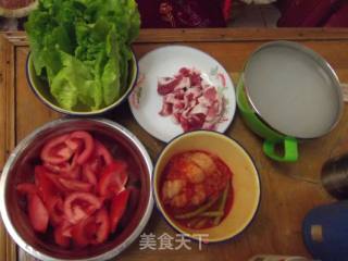 Spicy Cabbage Pork Belly Soup recipe