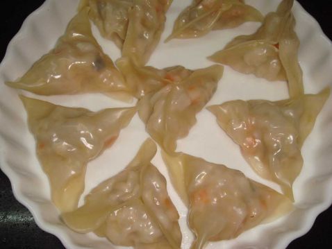 Triangle Dumplings recipe