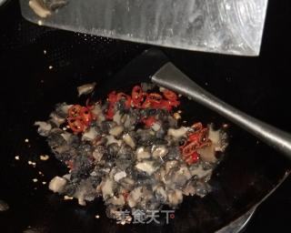 Garlic Moss Escargot Meat recipe