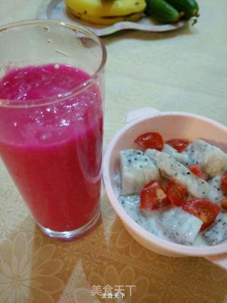 Dragon Fruit Diet Meal recipe