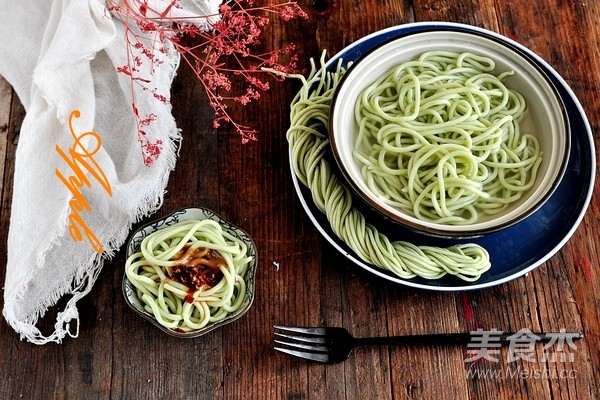 Green Noodles recipe