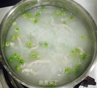 Wooden Fish Preserved Egg and Lean Meat Porridge recipe