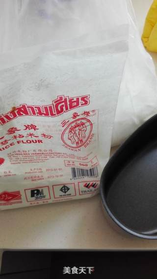 Sticky Rice Noodles and Milk Pudding recipe