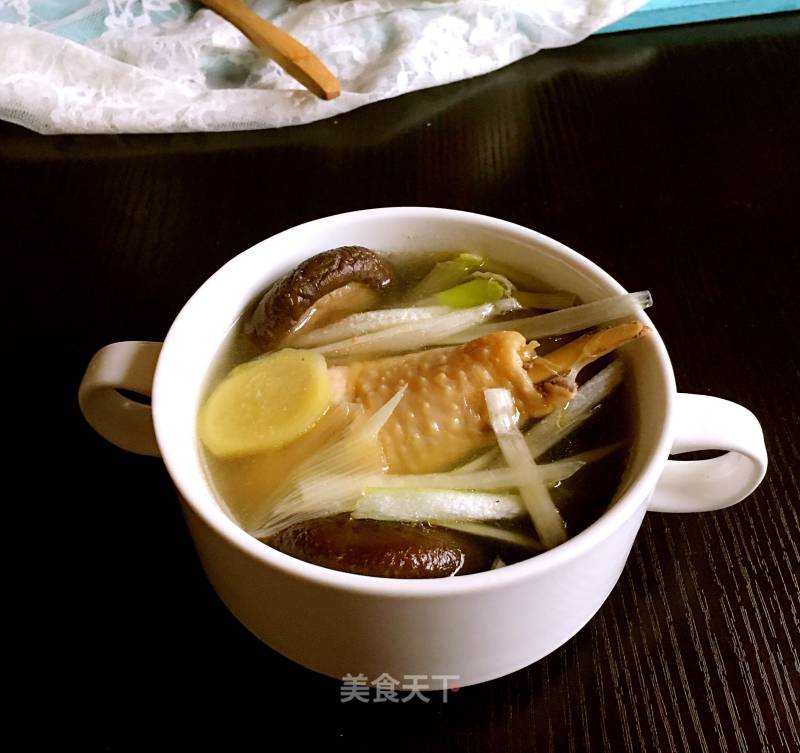 #trust之美# Mushroom Chicken Soup recipe