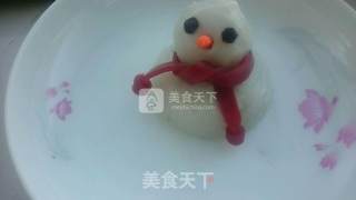 Christmas Gift Yam Little Snowman recipe