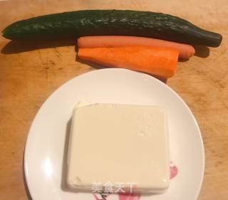 Ham and Tofu Soup recipe